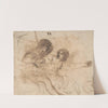 Youth in a Chariot with Attendant Young Woman by Guercino