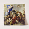 Youth Tempted by the Vices by Luca Giordano