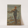 Youth with an oar by Henry Scott Tuke