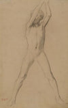 Youth with Arms Upraised
