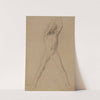 Youth with Arms Upraised (1859–60) by Edgar Degas