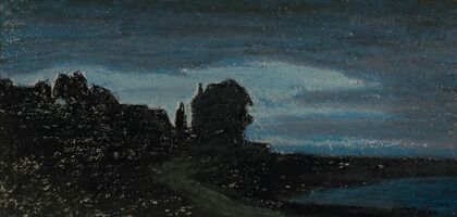 Yport, la nuit