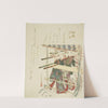 Yushima, from the series &#039;A Comparison of Famous Things in the Eastern Capital (Toto meibutsu awase)&#039; by Hotei Gosei