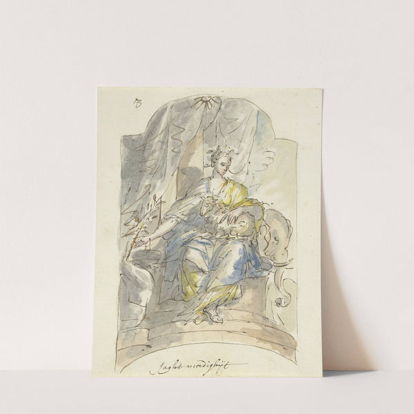 Zachtmoedigheid (1677 - 1755) by Elias van Nijmegen