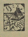 Żaglowiec na morzu (1914)