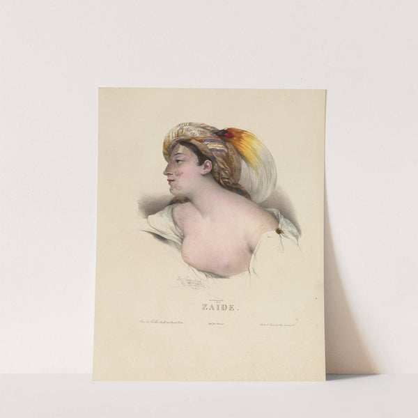 Zaïde (1828-1830) by Pierre Louis Henri Grévedon