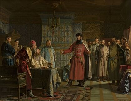 Zakhary Lyapunov’s quarrel with the Tsar Vasili Shuysky