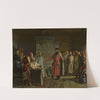 Zakhary Lyapunov&#039;s quarrel with the Tsar Vasili Shuysky by Nikolay Nevryov