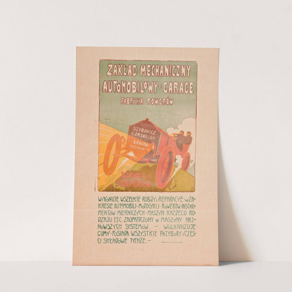 Zakład Mechaniczny Automobilów. by Mieczysław Rakowski