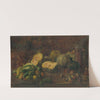 Zátišie s ovocím a zeleninou (1890) by Ferdinand Wagner Jnr.