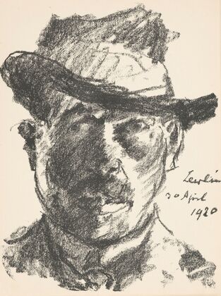 Zelfportret Lovis Corinth