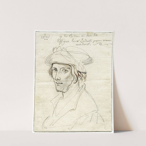 Zelfportret Lucas van Leyden by David Humbert de Superville