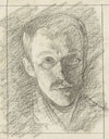 Zelfportret van Jan Veth