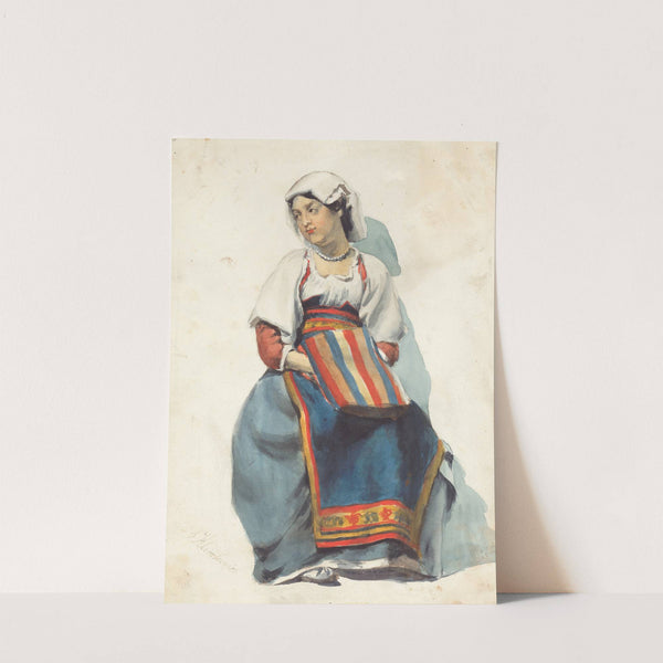 Žena z Dalmácie II. by Vojtech Klimkovič