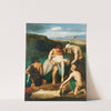 Zenobia Found By The Shepherds On The Banks Of The Arax by Felix-Henri Giacomotti
