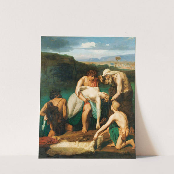 Zenobia Found By The Shepherds On The Banks Of The Arax by Felix-Henri Giacomotti