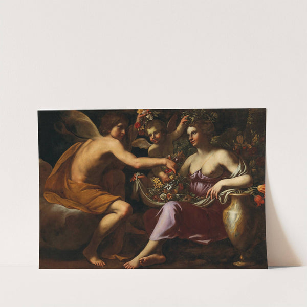 Zephyr and Flora by Emilian School