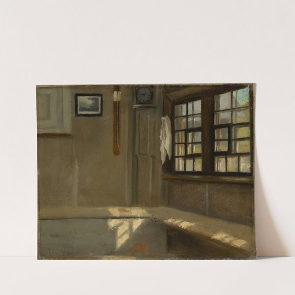 Zimmerecke in Bauernhaus (1861) by Hans Thoma