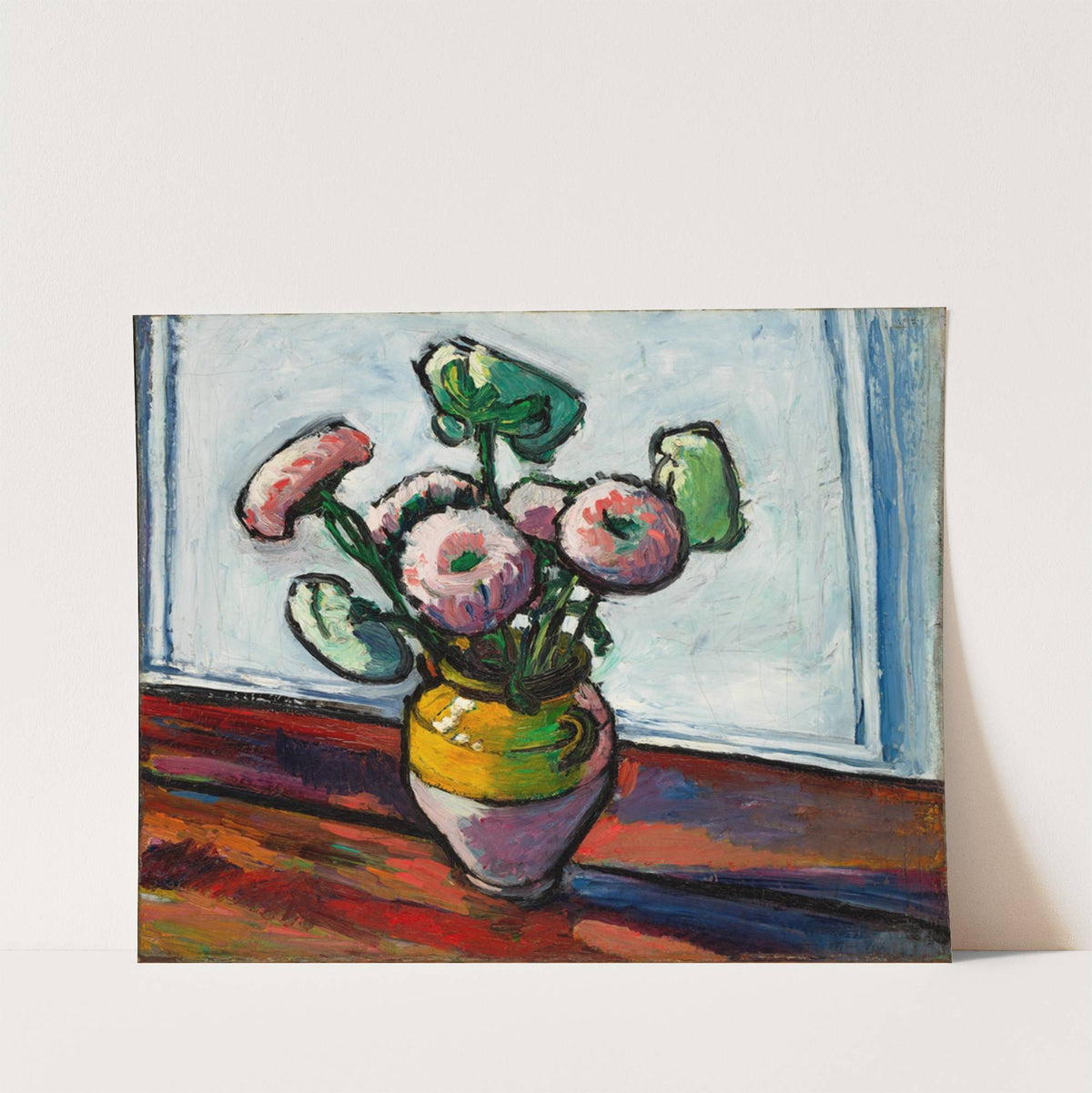 Zinnias by Henry Lyman Saÿen