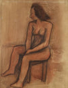 Zittend naakt (1943)
