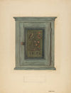 Zoar Blue Bonnet Cabinet