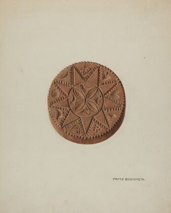 Zoar Buttermold