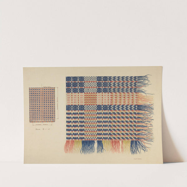 Zoar Coverlet by Ralph Russell