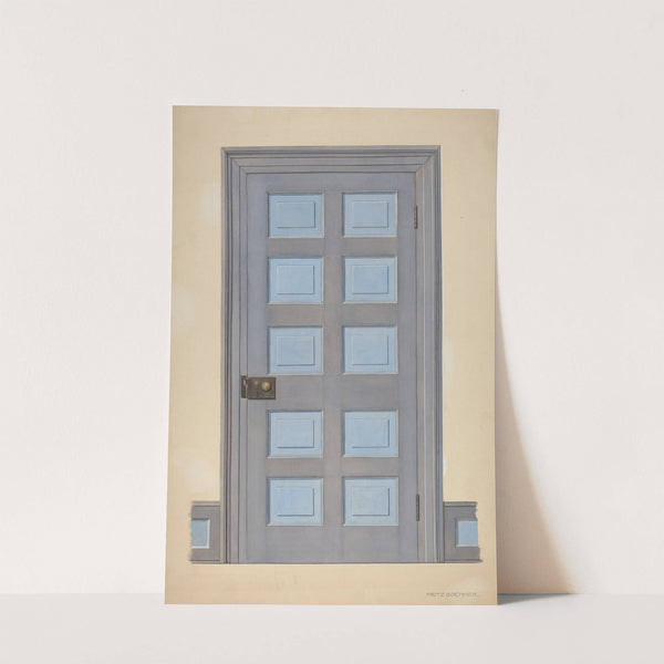 Zoar Door by Fritz Boehmer