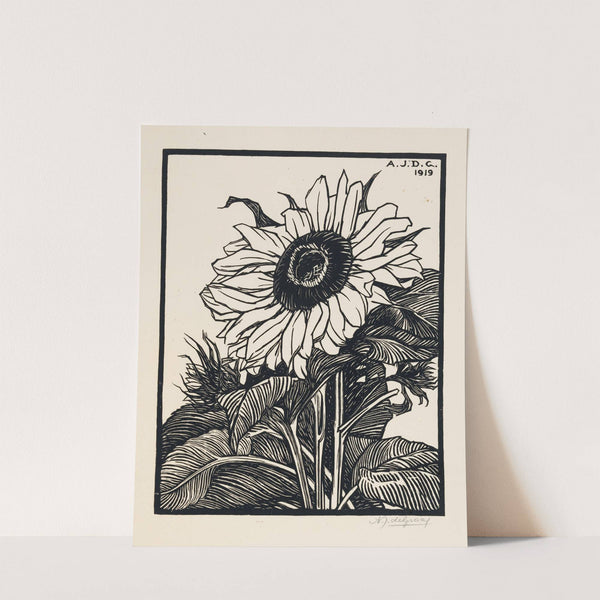 Zonnebloem (1919) by Julie de Graag
