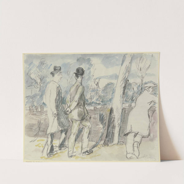 Zoo at the hippodrome by Rudolf Grossmann