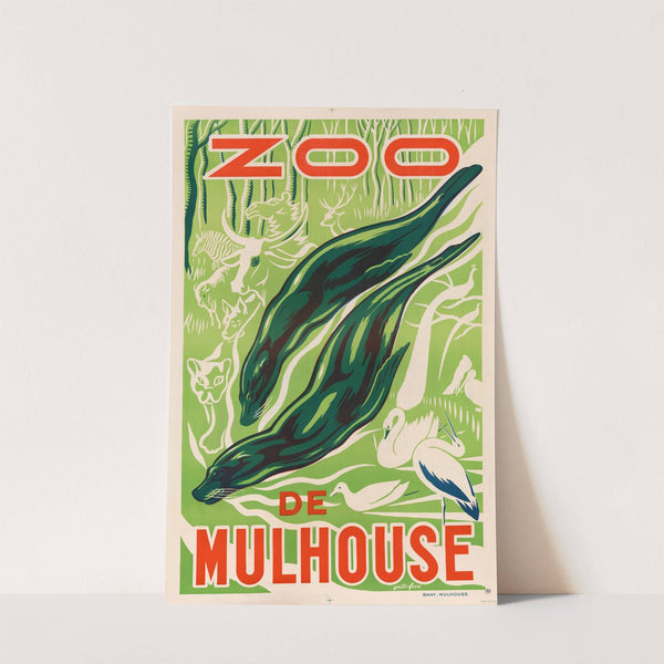 Zoo de Mulhouse by Gaston Ferré