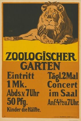 Zoologischer Garten Berlin. Konzert im Saal (1890 - 1898)