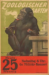 Zoologischer Garten. Heute Großes Militär-Konzert (1909)