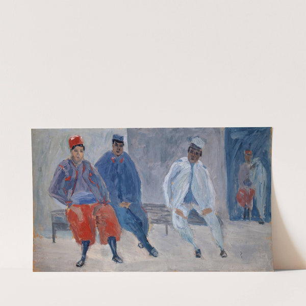 Zouaves by Ernst Schiess