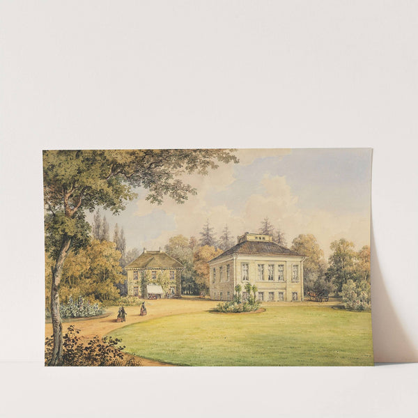 Zugeschrieben - Madame Gumpels Landhaus in Neumühlen by Otto Speckter