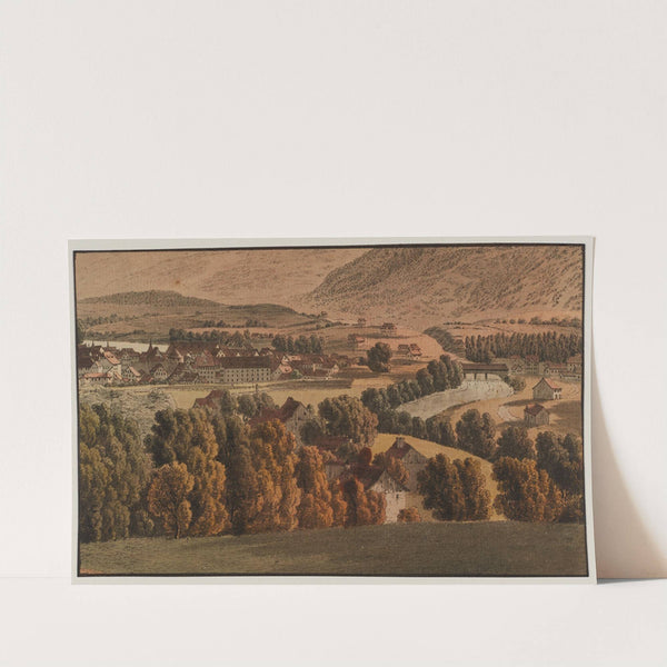 Zürich von Norden by Johann Jakob Biedermann