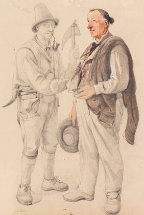 Zwei Arbeiter (Ca. 1830-1860)