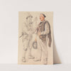 Zwei Arbeiter (Ca. 1830-1860) by Heinrich Marr