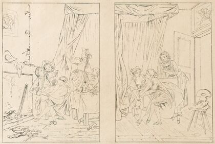 Zwei galante Szenen (1797 - 1801)