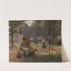 Zwei junge Mädchen im Park (1903) by Albert Cresswell