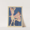 Zwei Männer und eine Frau (1934) by Ernst Ludwig Kirchner