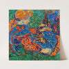 Zwei mit Katzen spielende Mädchen (1907) by Ernst Ludwig Kirchner