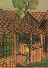 Zwei Zigeunerkinder vor der Hütte (1926)